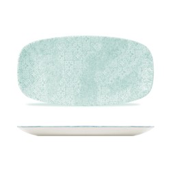 Vassoietto porcellana acquamarina vintage | Piatti da ristorante