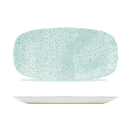 Vassoietto porcellana acquamarina vintage | Piatti da ristorante