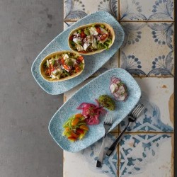 Vassoietto porcellana acquamarina vintage Churchill Porcellana  in Porcellane