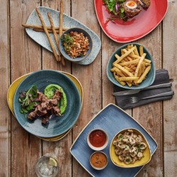 Vassoietto porcellana acquamarina vintage Churchill Porcellana  in Porcellane