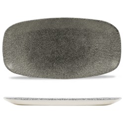 Vassoietto porcellana raku quartz nero | Piatti da ristorante | Rausa