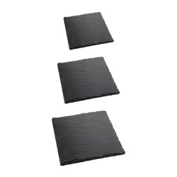 Piatto quadrato ardesia | Vassoi e taglieri professionali | Rausa srl