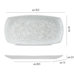 Vassoietto porcellana caldera chalk bianco Churchill Porcellana  in Linee