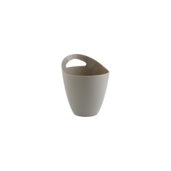Secchiello portaghiaccio da tavola color tortora 14 cm | Rausa srl