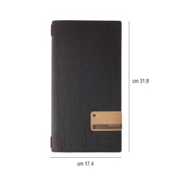 Porta menu juta nero 4re Dag Style  in Tavola