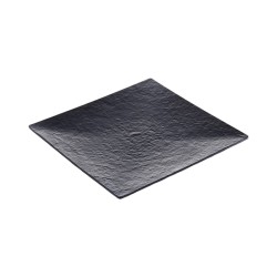 Vassoio melamina nero finta ardesia | Vassoi per buffet | Rausa srl