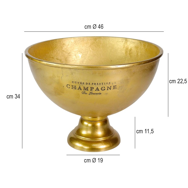 Spumantiera portabottiglie vintage   in Secchielli per ghiaccio