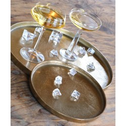 Vassoio tondo vintage cm 25   in Porcellane