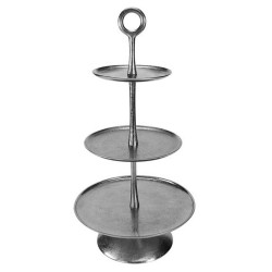 Alzata vintage 3 piani Gold e Silver | Alzate e vassoi | Rausa srl