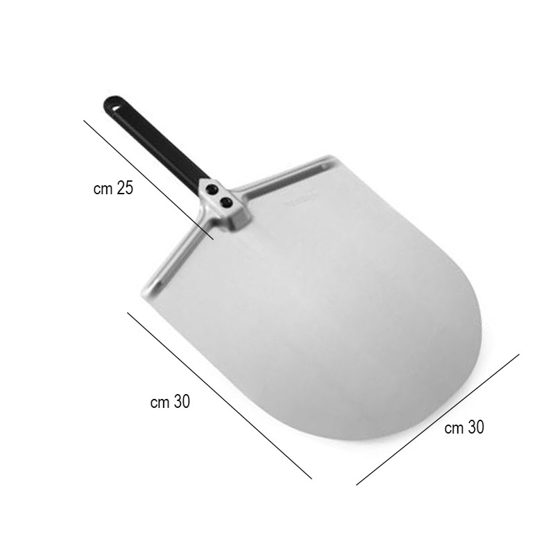 Pala pizza manico corto cm 30 Gi-metal  in Pale per infornare