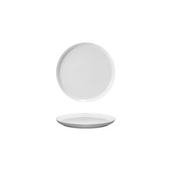 Piatto piano nordika bianco | Piatti da ristorante | Rausa srl