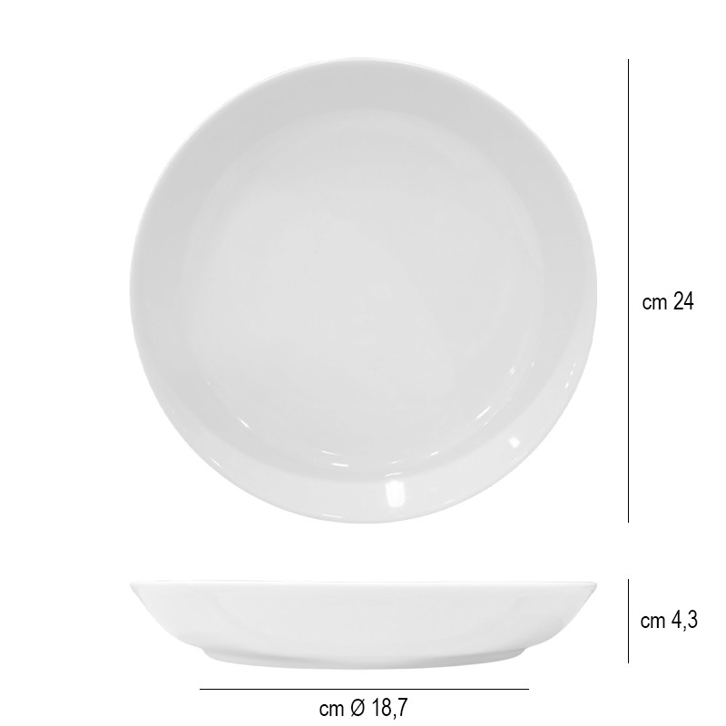 Piatto fondo nordika   in Linee