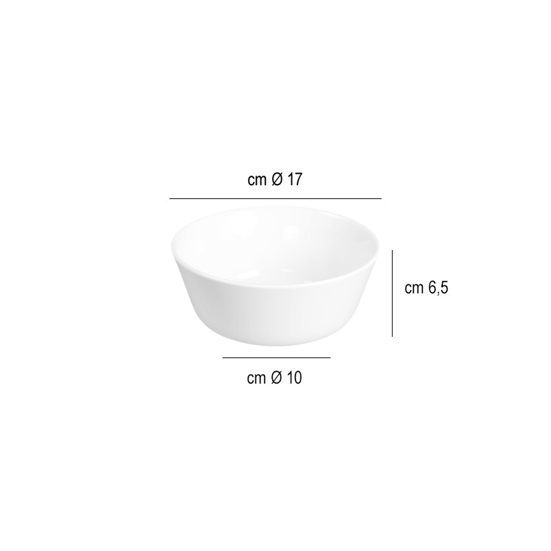 Ciotola Nordika cm 17 x 6   in Linee