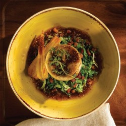 Piatto fondo churchill stonecast mustard seed yellow Churchill Porcellana  in Linee