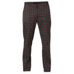 Pantalone da cuoco con fantasia peperoncini | Giblor's