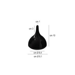 Cloche universal nero cm 9   in Ciotole in porcellana
