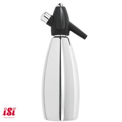 Sifone soda da 1 litro in acciaio inox Isi | Accessori Bar | Rausa Srl