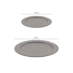 Piatto piano plastica rigido   in Piatti plastica rigida riutilizzabili