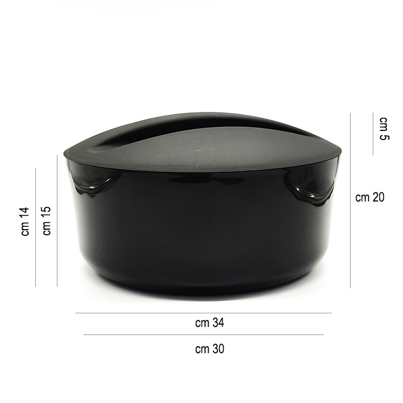 Contenitore per ghiaccio tondo   in Bar