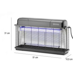 Lampada cattura mosche e zanzare cm. 51 Hendi  in Insetticidi