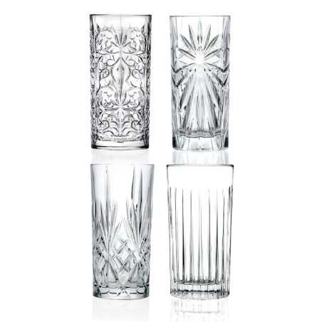 Set Bicchieri alti Mixology Rcr 36 - 44 cl | Bicchieri Bar | Rausa Srl