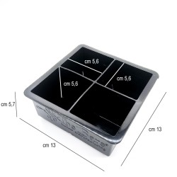 Stampo ghiaccio silicone 4 Cubi The bars  in Bar