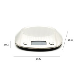 Bilancia elettronica 5 kg con bacinella Kaufgut  in Cucina