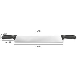 Coltello 2 manici cm 40 supra Ambrogio Sanelli coltelli  in Coltelli da cucina professionali
