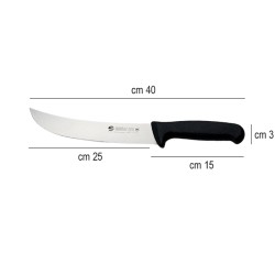Coltello barbecue scimitarra americano cm 25 Ambrogio Sanelli coltelli  in Coltelli da cucina professionali