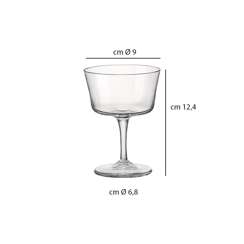 Calice vintage Fizz Novecento   in Bicchieri distillati