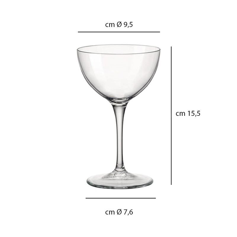 Calice vintage Martini Novecento   in Bicchieri