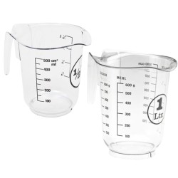 Caraffa graduata da 0,5 e 1 litri | Rausa srl