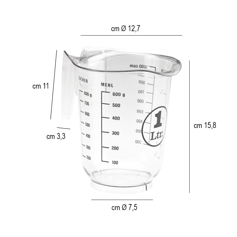 Caraffa graduata Westmark  in Brocche graduate