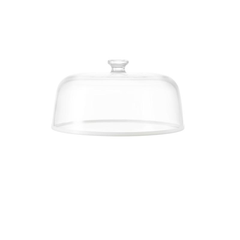 Alzatina in vetro con coperchio Vetreria di Borgonovo  in Buffet