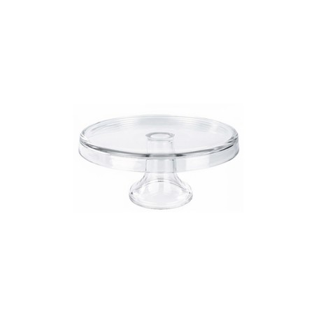 Alzata in vetro piatto inverso 26,2 cm | Alzate e buffet | Rausa srl