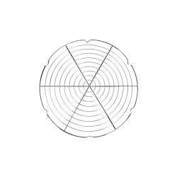 Griglia raffredda torte Kaufgut  in Tortiere