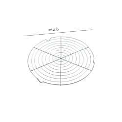 Griglia raffredda torte Kaufgut  in Tortiere
