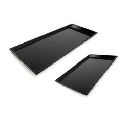 Vassoio gastronomia rettangolare angoli a spigolo | Rausa