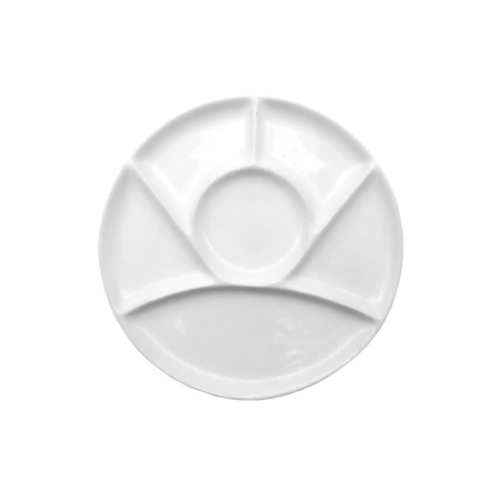 Piatto a scomparti in porcellana | Piatti da ristorante | Rausa srl