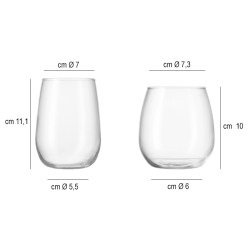 Bicchiere acqua ducale Vetreria di Borgonovo  in Bicchieri