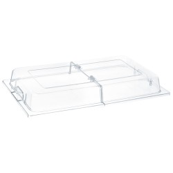 Coperchio apribile buffet policarbonato | Vassoi e Buffet | Rausa srl