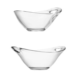 Insalatiera in vetro pratika | Ciotole e ciotoline finger food | Rausa