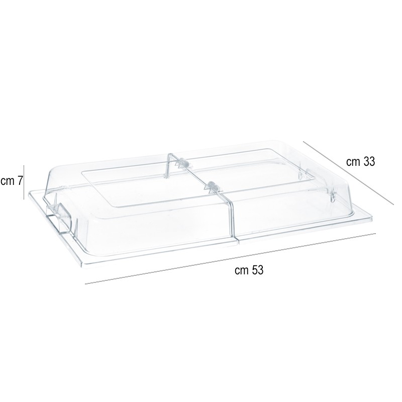 Coperchio apribile buffet Hendi  in Buffet