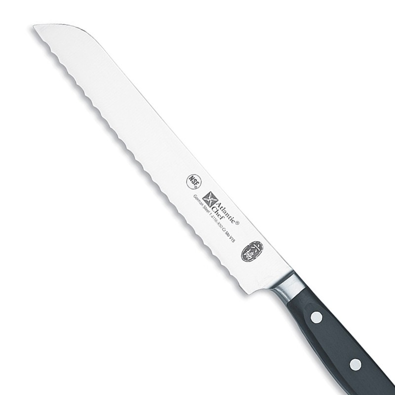 Coltello pane forgiato atlantic premium Piazza Effepi  in Coltelli da cucina professionali