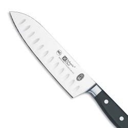 Coltello santoku olivato forgiato atlantic premium Piazza Effepi  in Coltelli da cucina professionali