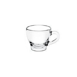 Tazza cappuccino vetro ischia 180 ml | tazze e teiere | Rausa srl
