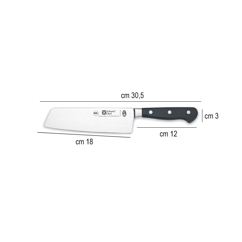 Coltello usuba forgiato atlantic premium Atlantic chef  in Coltelli cuoco