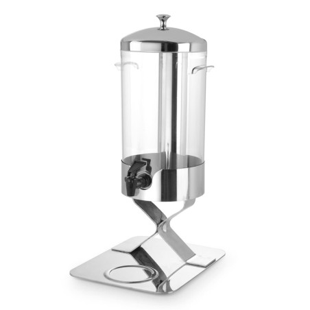 Distributore per succhi buffet acciaio inox e policarbonato | Rausa