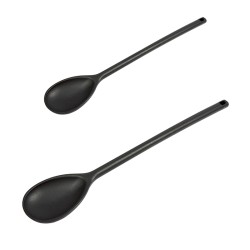 Cucchiaione nero per antiaderente nero | Mestoli da cucina | Rausa