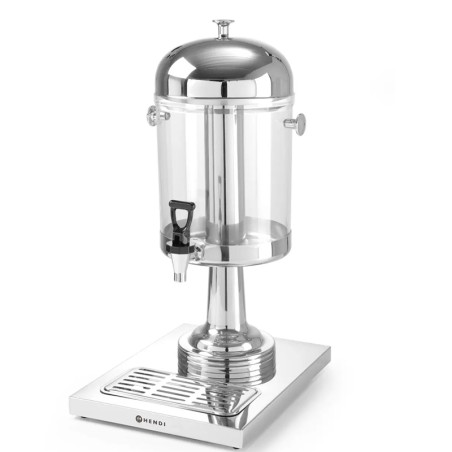 Distributore succhi bevande buffet in acciaio inox e policarbonato